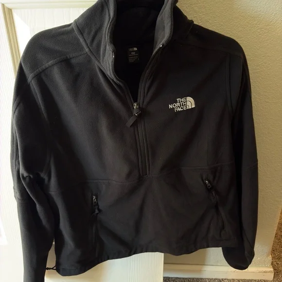 The North Face Black polartec zip jacket - Picture 1 of 3